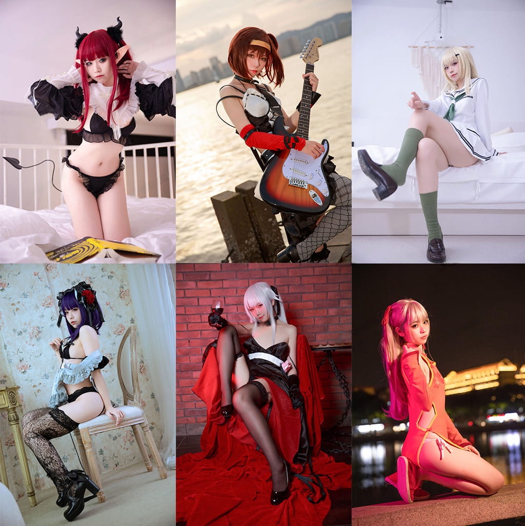 [COSER]可爱妹子G44不会受伤COSPLAY写真作品合集&随包视频